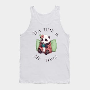 Lily Panda: Tea time is ME time Tank Top